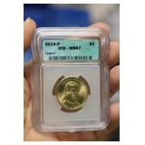 ICG Graded Presidential Dollar