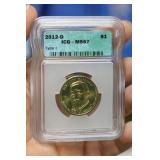 ICG Graded Presidential Dollar