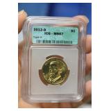 ICG Graded Presidential Dollar