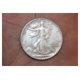 1943 Walking Liberty Silver Half Dollar