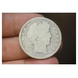 1900-O Barber Silver Half Dollar