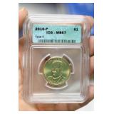 ICG Graded Presidential Dollar