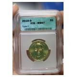 ICG Graded Presidential Dollar
