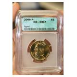 ICG Graded Presidential Dollar