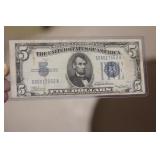 1935 $5.00 Note