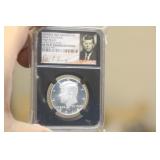 NGC Graded 2014-S Silver Kennedy Half Dollar