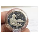 James Madison 1993 Silver Half Dollar