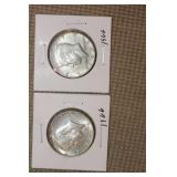 Lot of 2 Kennedy Halves