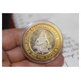 Limited Edition $10 Silver Casino Token