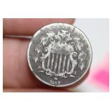An 1867 Shield Nickel