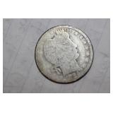 1892 Barber Silver Quarter