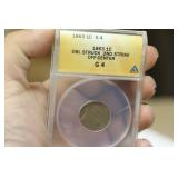 Rare Civil War Era Mint Error Indian Head Cent