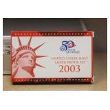 2003 US Mint Silver Proof Set