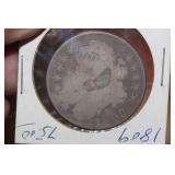 1809 Capped Bust Silver Half Dollar