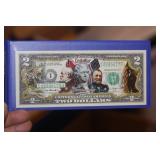 Colorized $2.00 Note