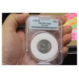 A Grade PR70 DCAM 1999-S Quarter