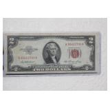 1953 Red Seal $2.00 Note