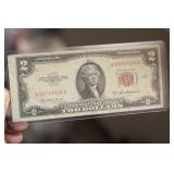 1953 Red Seal $2.00 Note