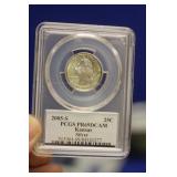 PCGS Graded Silver Quarter