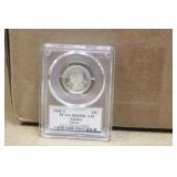 PCGS Graded Silver Quarter