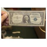 1957 $1.00 Blue Seal Star Note