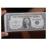1935 Error Blue Seal Dollar Note