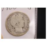 1900 Barber Silver Half Dollar