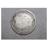 1898 Barber Silver Quarter