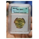 ICG Graded Presidential Dollar