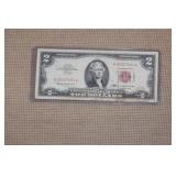 1963 Red Seal $2.00 Note