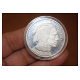 Commemorative Silverplated Buffalo Coin