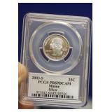 PCGS Graded Silver Quarter