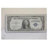 1935 $1.00 Blue Seal Note