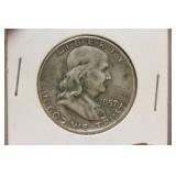 1957-D Franklin Half Dollar