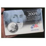 2009 US Mint DC Quarters Proof Set