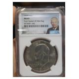 NGC Graded 1978-D Ike Dollar
