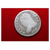 An 1835 Bust Half Dime