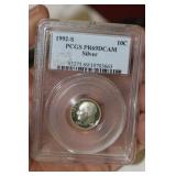 PCGS Graded 1992-S Silver Dime