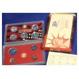 A 1999 US Mint Silver Proof Set