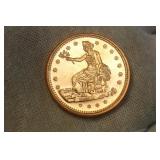 One Ounce Copper Round