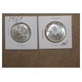 Lot of 2 Kennedy Halves