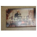 2010 Presidential $1.00 Coin Set