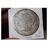 1921-D Morgan Silver Dollar