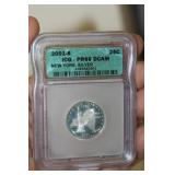 ICG Graded 2001-S Silver Quarter