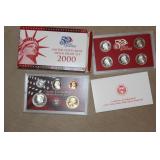 US Mint 2000 Silver Proof Set