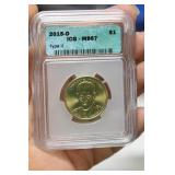 ICG Graded Presidential Dollar
