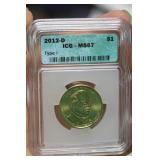 ICG Graded Presidential Dollar
