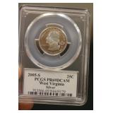 PCGS Graded Silver Quarter