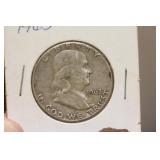 1963 Franklin Half Dollar