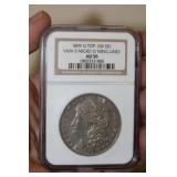 NGC Graded 1899-O Morgan Silver Dollar